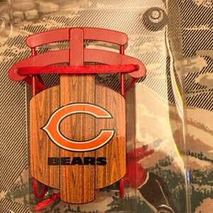 Chicago Bears Metal Ornament